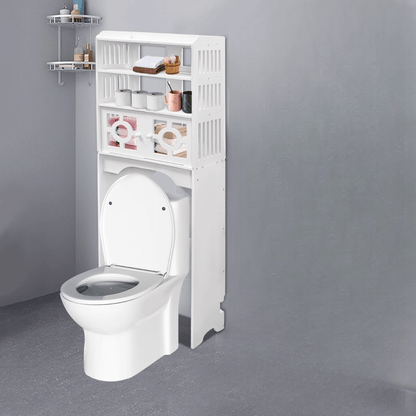 Armoire De Toilette - HouseholdToiletCabinet™ - Double Porte Bas - mon rayon de rangement