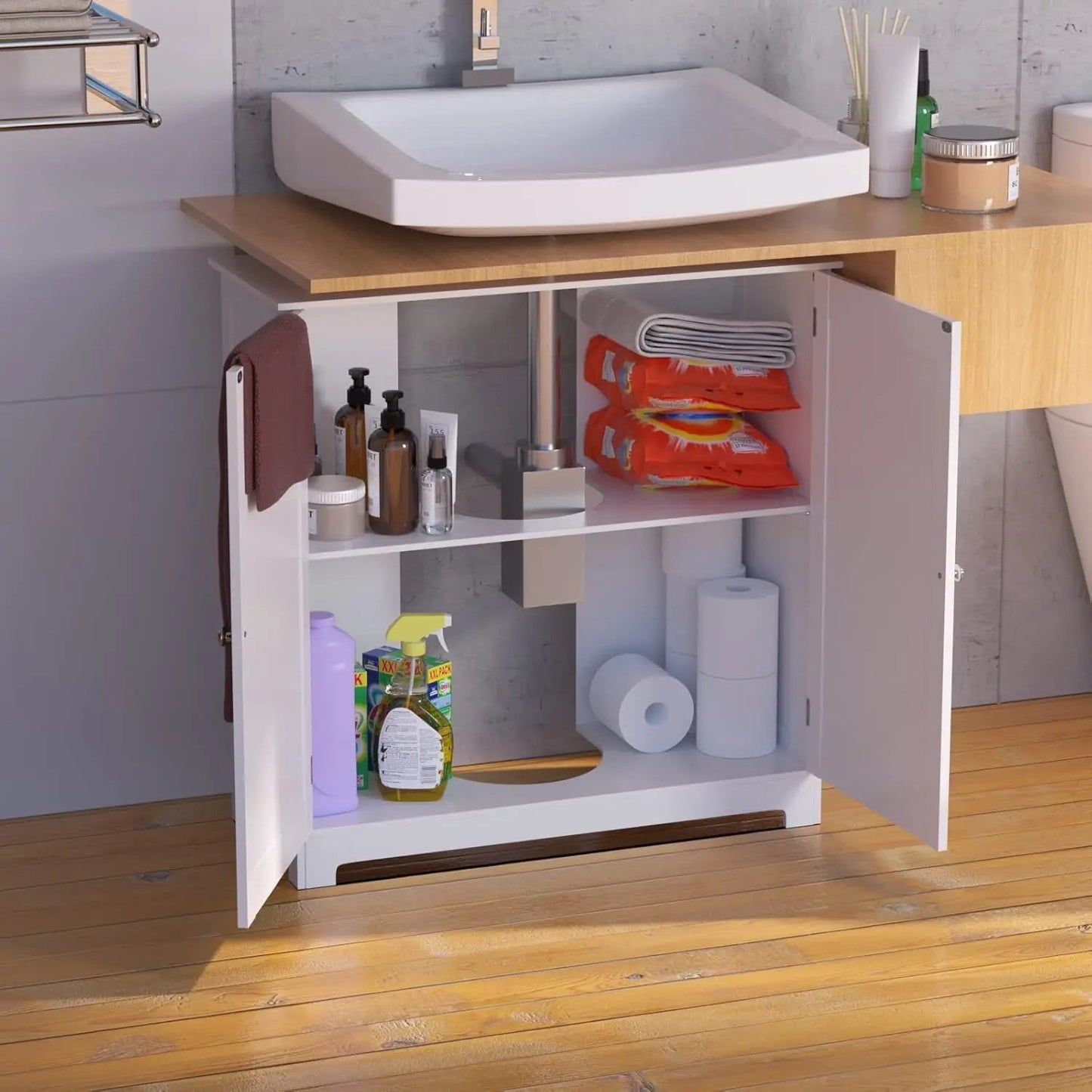 Armoire salle de bain - UnderSinkCabinet™ - mon rayon de rangement