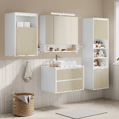 Meuble Salle de Bain - HangingBathroomCabinet™ - mon rayon de rangement